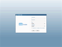 Tablet Screenshot of mail.kazan.bel.tr